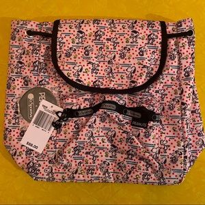 Lesportsac Backpack x Snoopy NWT